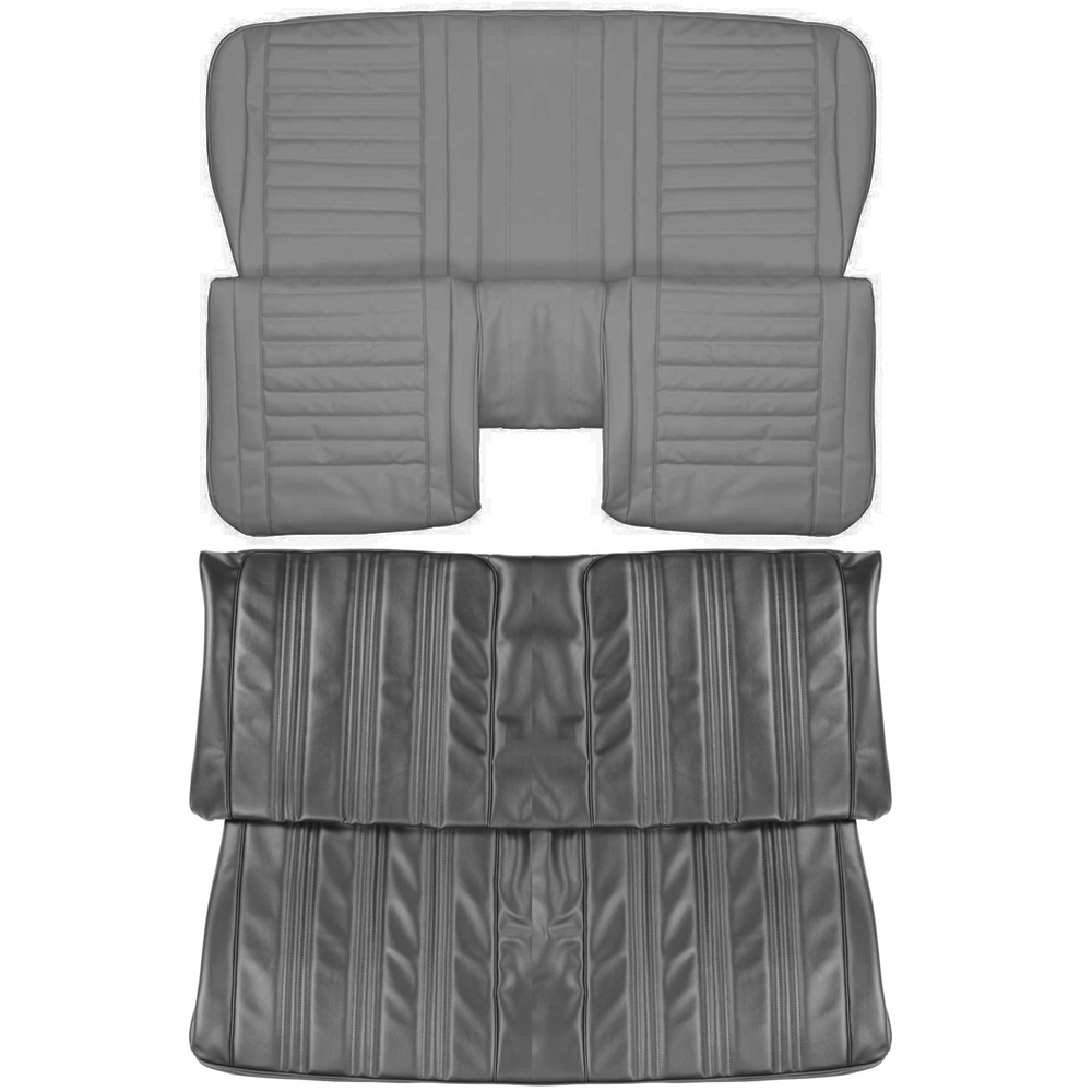 1967 Oldsmobile Cutlass/442/F85 FRONT BENCH & REAR BENCH SEAT COVER SET (SPORT PUI) - SEDAN | IN2910T