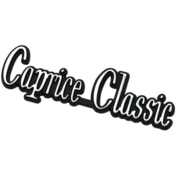 1976 Chevrolet Impala/Caprice/Bel Air CAPRICE CLASSIC QUARTER PANEL EMBLEM GM # 9633484 | 9633484