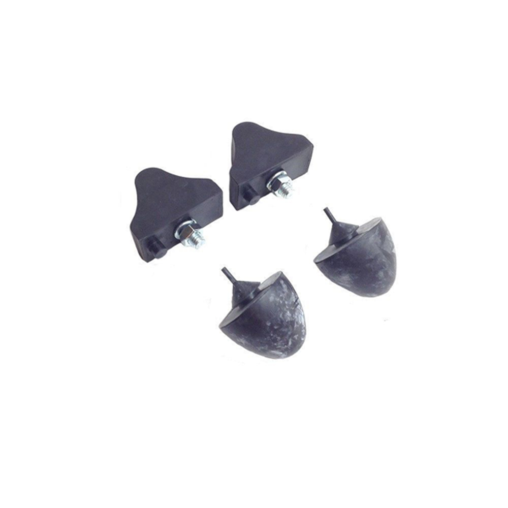 1965 Pontiac GTO/LeMans/Tempest UPPER & LOWER RUBBER BUMPER CONTROL ARM STOP KIT 4 PC KIT | SU1003Z