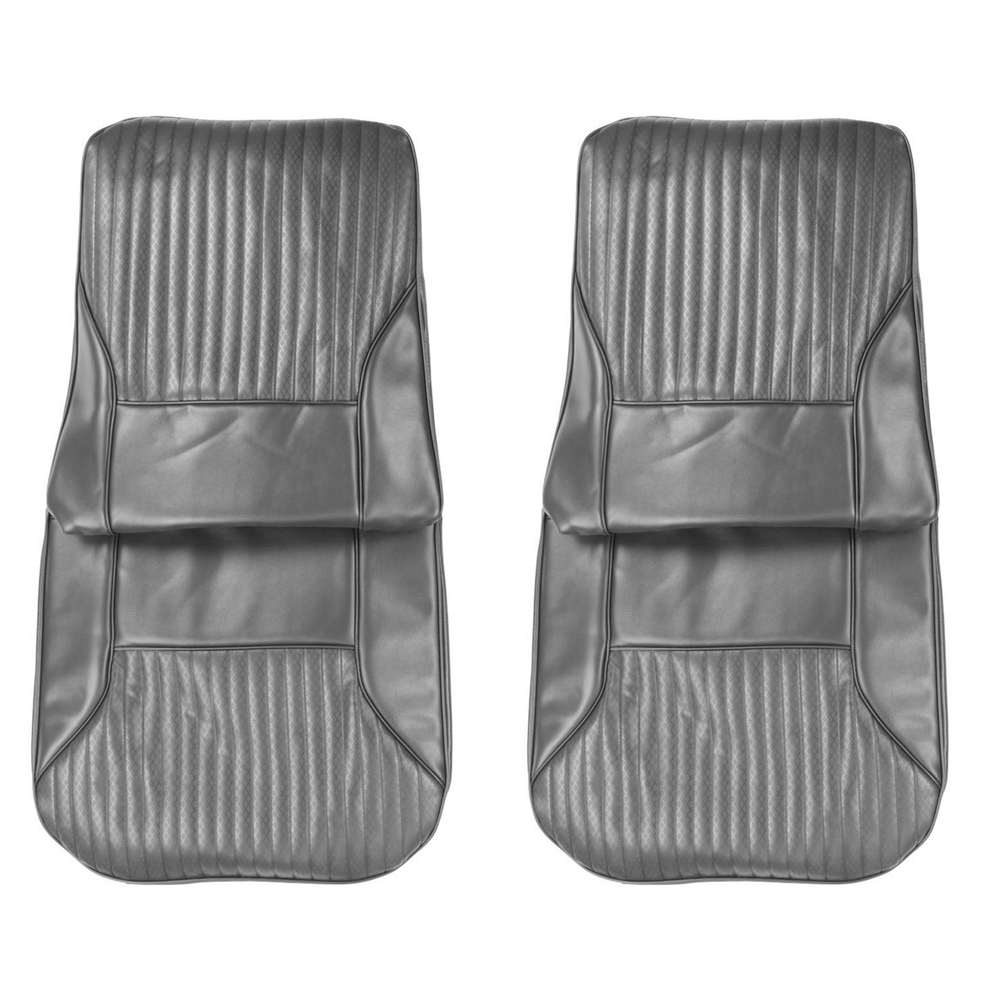 1968 Oldsmobile Cutlass/442/F85 FRONT BUCKET SEAT COVERS (HOLIDAY PUI) - PR | IN2933T
