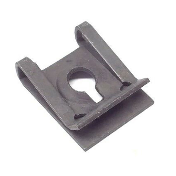1972 Buick Skylark/GS/Regal/GN TAIL LAMP HOUSING TO BUMPER MOUNTING CLIP, ATTACHES TO TAB ON BUMPER, 4 REQUIRED PER CAR - EACH | 9431532