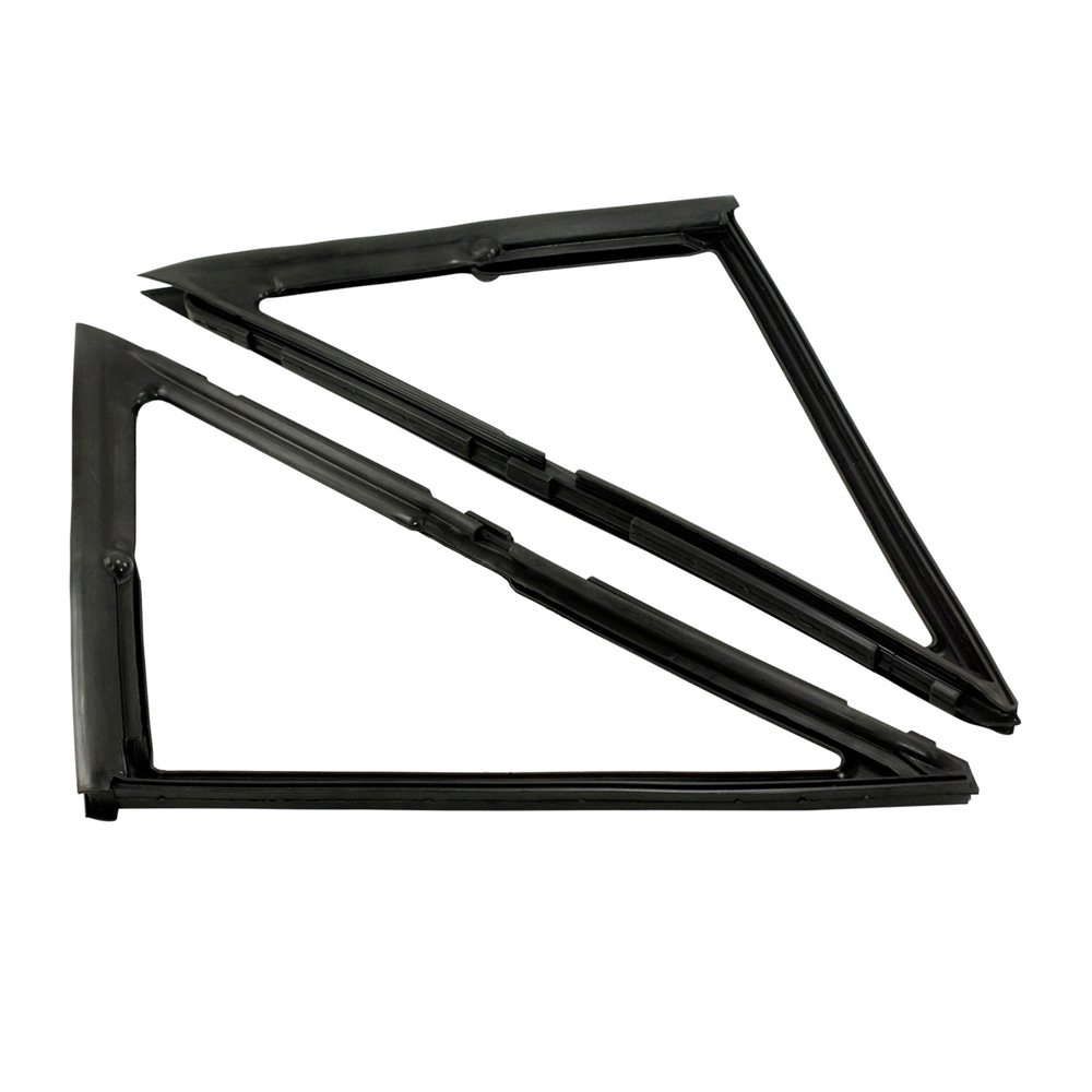 1969 Mopar Dodge/Chrysler/Plymouth VENT WINDOW SEALS (1966-67 MOPAR B-BODY 2-DOOR HARDTOP/1968-70 MOPAR B-BODY CONVERTIBLE) PAIR | WS1023J