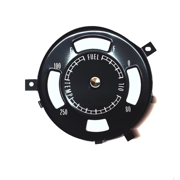 1969 Pontiac Firebird/TransAm RALLY GAUGE OIL, TEMP, FUEL, GAUGE FACE ONLY | IN1026F