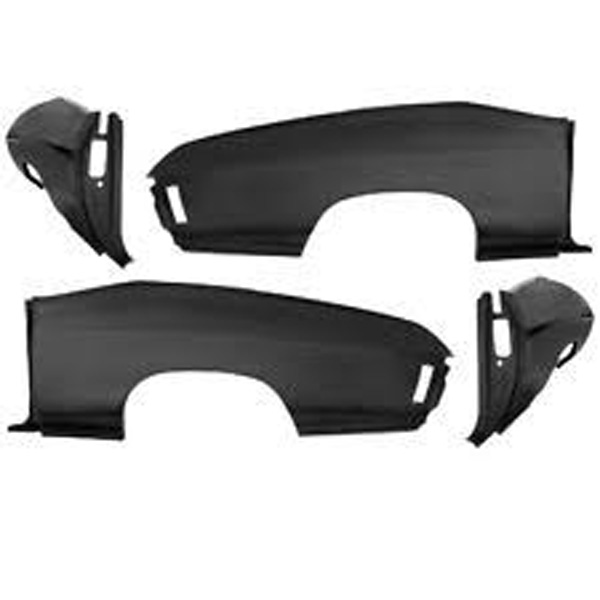1972 Chevrolet Chevelle/Malibu CONVERTIBLE QUARTER PANEL FULL FACTORY REPRODUCTION WITH DOOR JAMBS â€“ PAIR | BP1020V