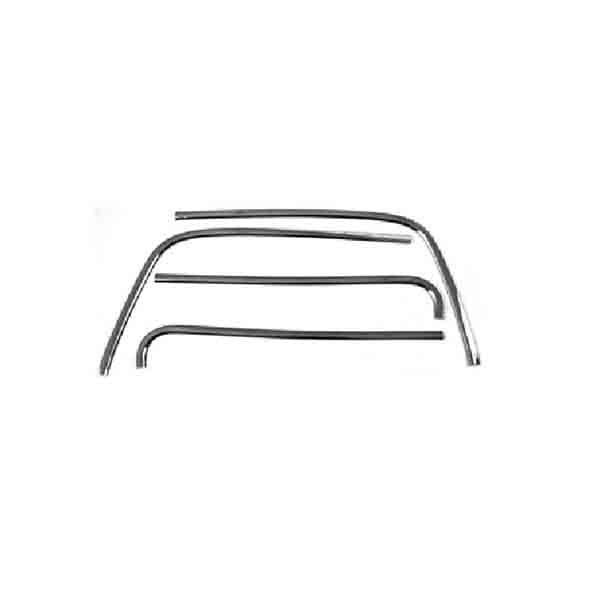 1968 Buick Skylark/GS/Regal/GN REAR WINDSHIELD MOLDING STAINLESS SET OF 4 PIECES | XP1016S
