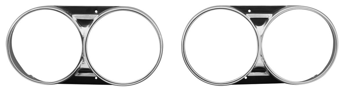 1966 Chevrolet Chevelle/Malibu HEADLAMP BEZELS - PR | GH2769V