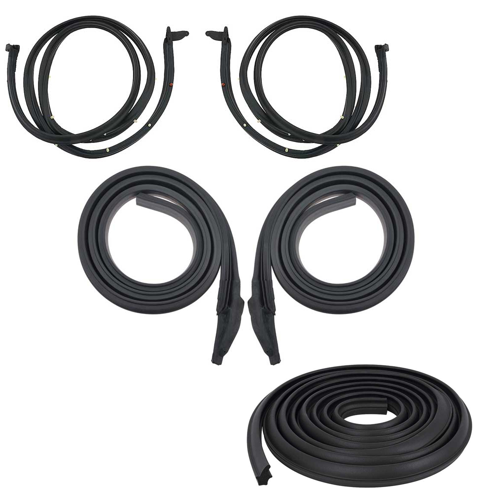 1963 Oldsmobile Full Size WEATHERSTRIP SEAL 2 DOOR KIT - 5 PIECES | WS1008Z