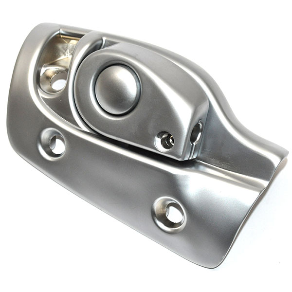 1968 Pontiac Grand Prix 69-UP SUNVISOR SUPPORT/TOP LATCH RECEPTACLE (BRUSHED - WILL WORK ON 1965 SECOND DESIGN ONLY) - LH | CV10803P