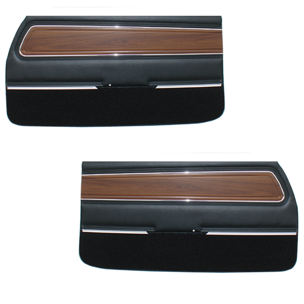 1971 Oldsmobile Cutlass/442/F85 SUPREME & CONV 442 UNASSEMBLED FRONT DOOR PANELS (PUI) - PR | IN3133T