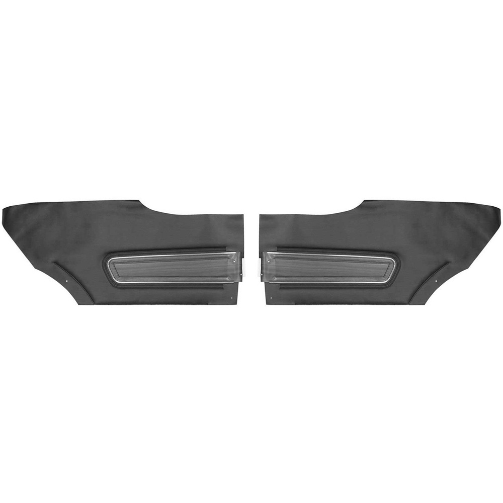 1971 Oldsmobile Cutlass/442/F85 S & 442 HARDTOP REAR QUARTER TRIMS - UNASSEMBLED (PUI) - PR | IN3182T