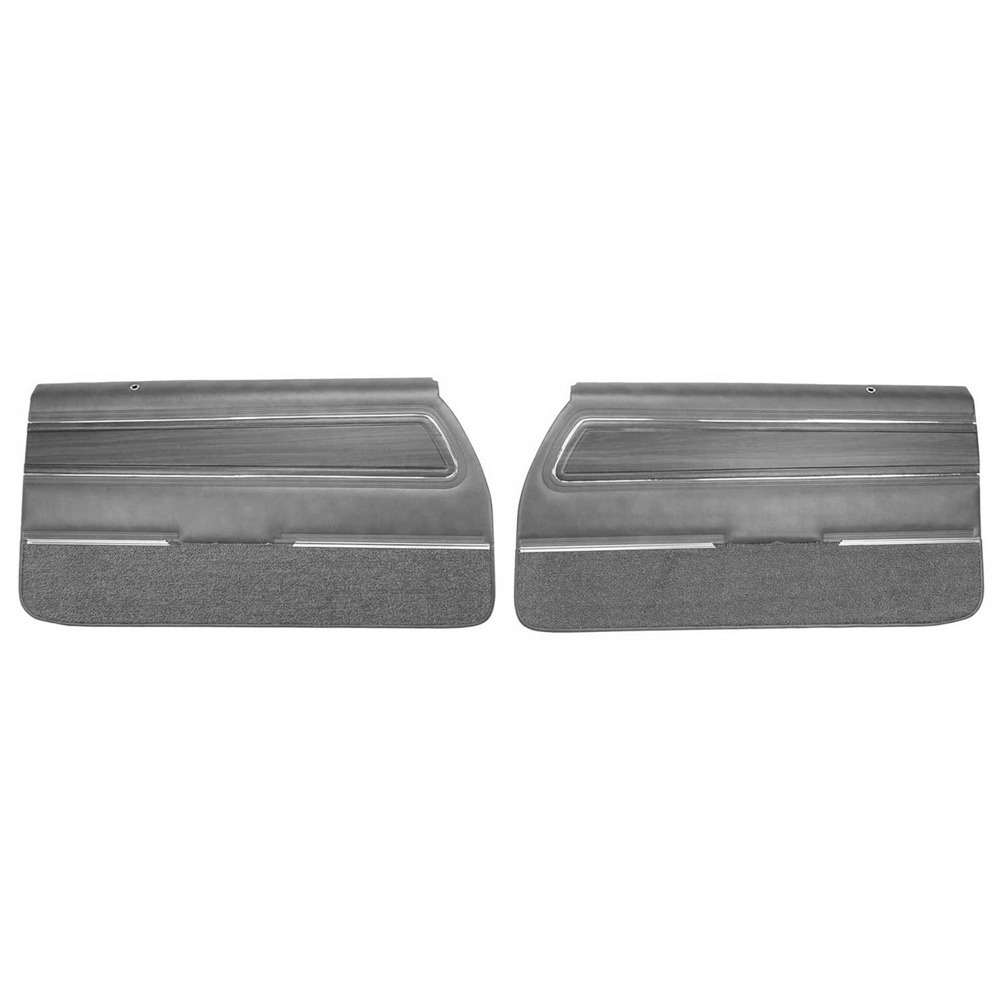 1971 Oldsmobile Cutlass/442/F85 FRONT DOOR PANELS S & 442 (PUI ASSEMBLED) - PR | IN3141T