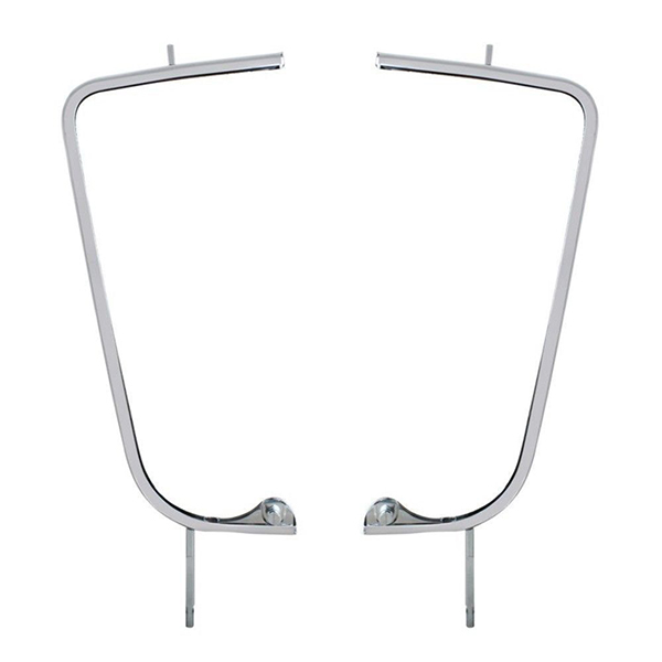 1956 GM Truck CHROME VENT WINDOW FRAMES PAIR FITS C10 PICKUP | XP1021K
