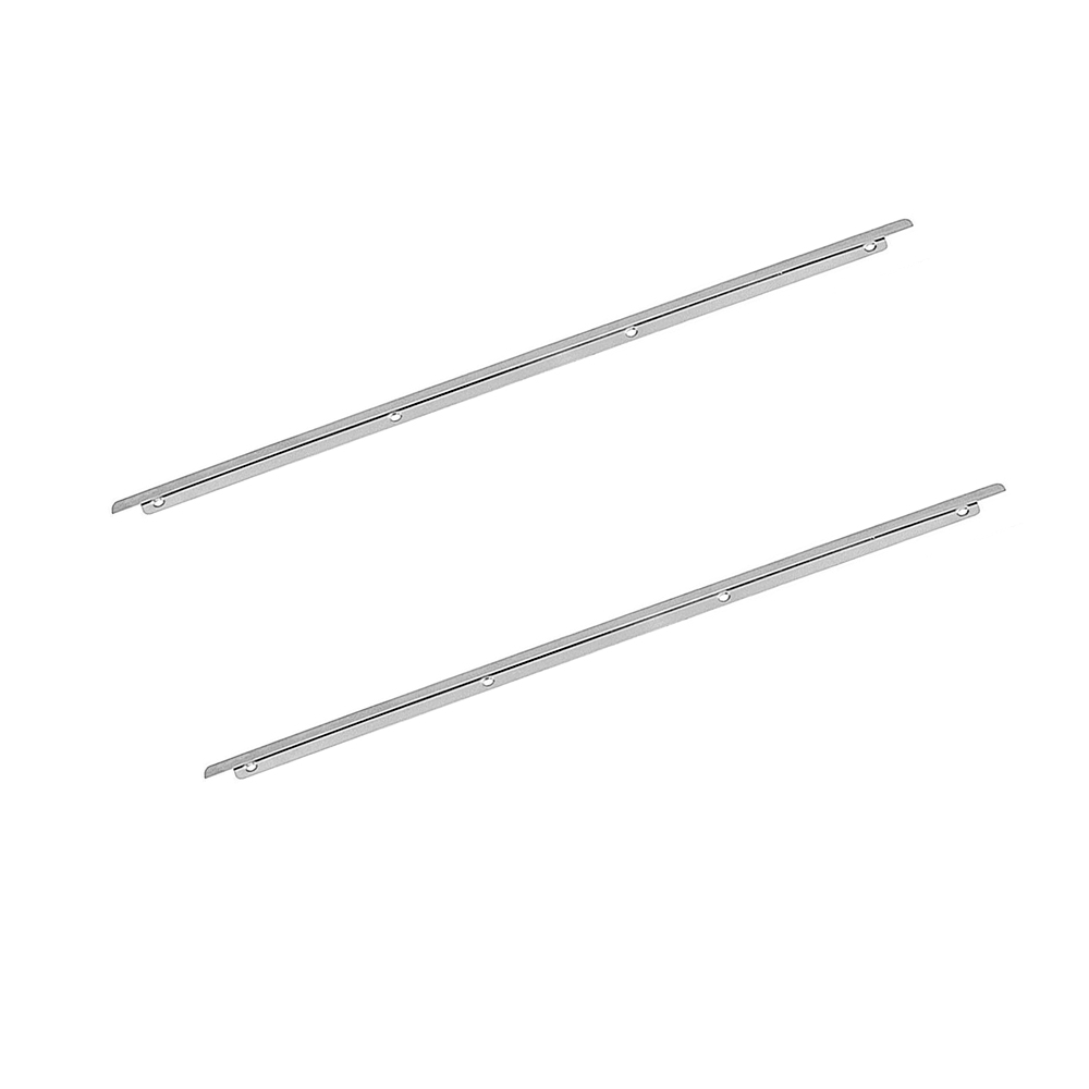 1966 Buick Skylark/GS/Regal/GN HARDTOP REAR UPPER DOOR PANEL RETAINERS STAINLESS MOLDING - PR | IN3163A
