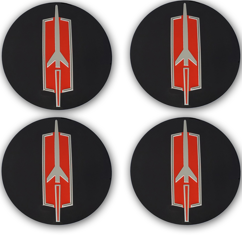 1967 Oldsmobile Cutlass/442/F85 SUPER STOCK II CENTER CAP INSERT (EMBLEM ONLY) - SET OF 4 | WT1001T