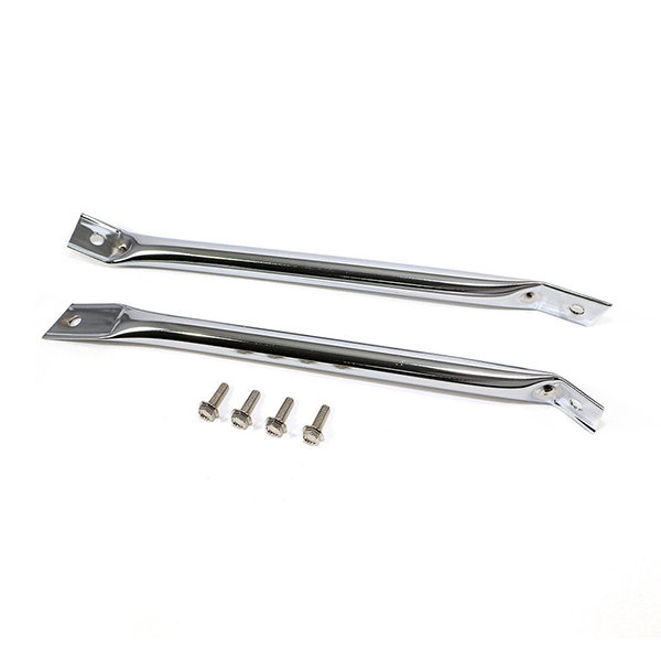 1972 Chevrolet Camaro FENDER TO RADIATOR SUPPORT BARS (CHROME) - PR | BP1130R