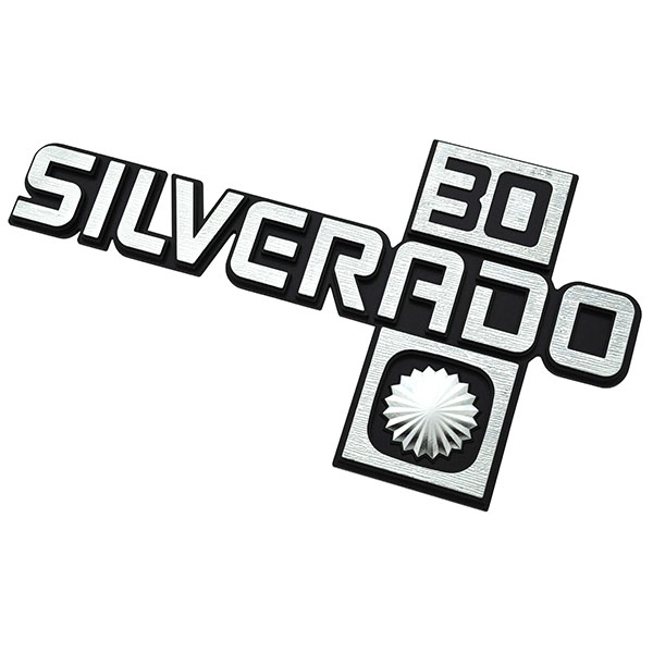 1984 GM Truck SILVERADO â€œ30â€ FENDER EMBLEM GM # 14026453 - EA | 14026453