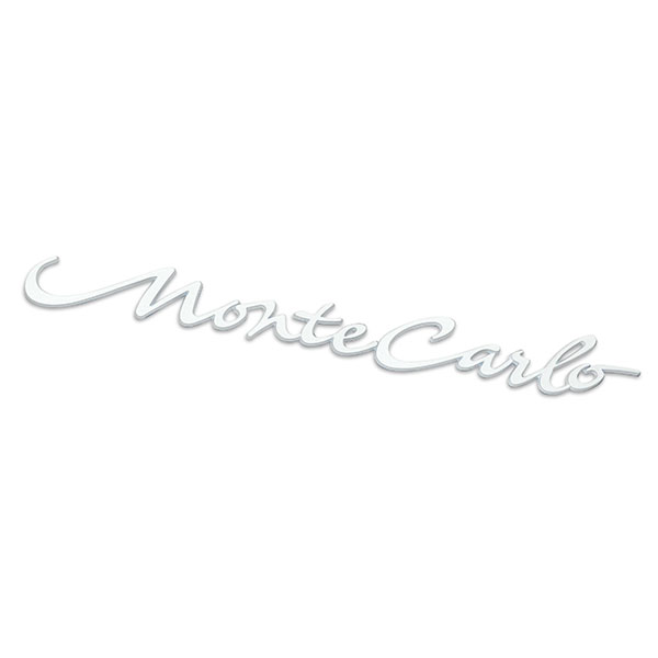 2004 Chevrolet Monte Carlo QUARTER PANEL EMBLEM; MONTE CARLO SCRIPT; WHITE; GM 10427198; EACH | 10427198
