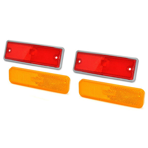 1982 Chevrolet El Camino FRONT & REAR SIDE MARKER LENSES â€“ SET OF 4 INCLUDES: 2 FRONT & 2 REAR GM # 929985/6 | XL1013E