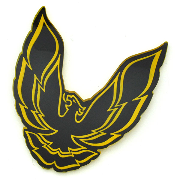 1985 Pontiac Firebird/TransAm GTA TAIL LAMP BIRD EMBLEM - BLACK AND YELLOW GM # 10034419 | 10034419