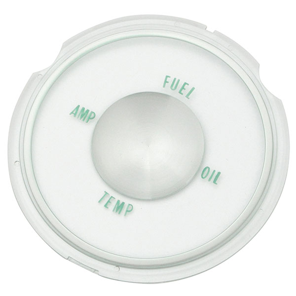 1965 Chevrolet Impala/Caprice/Bel Air DASH AMP / FUEL / OIL / TEMP POD LENS FOR RALLY GAGE POD | IN12874P
