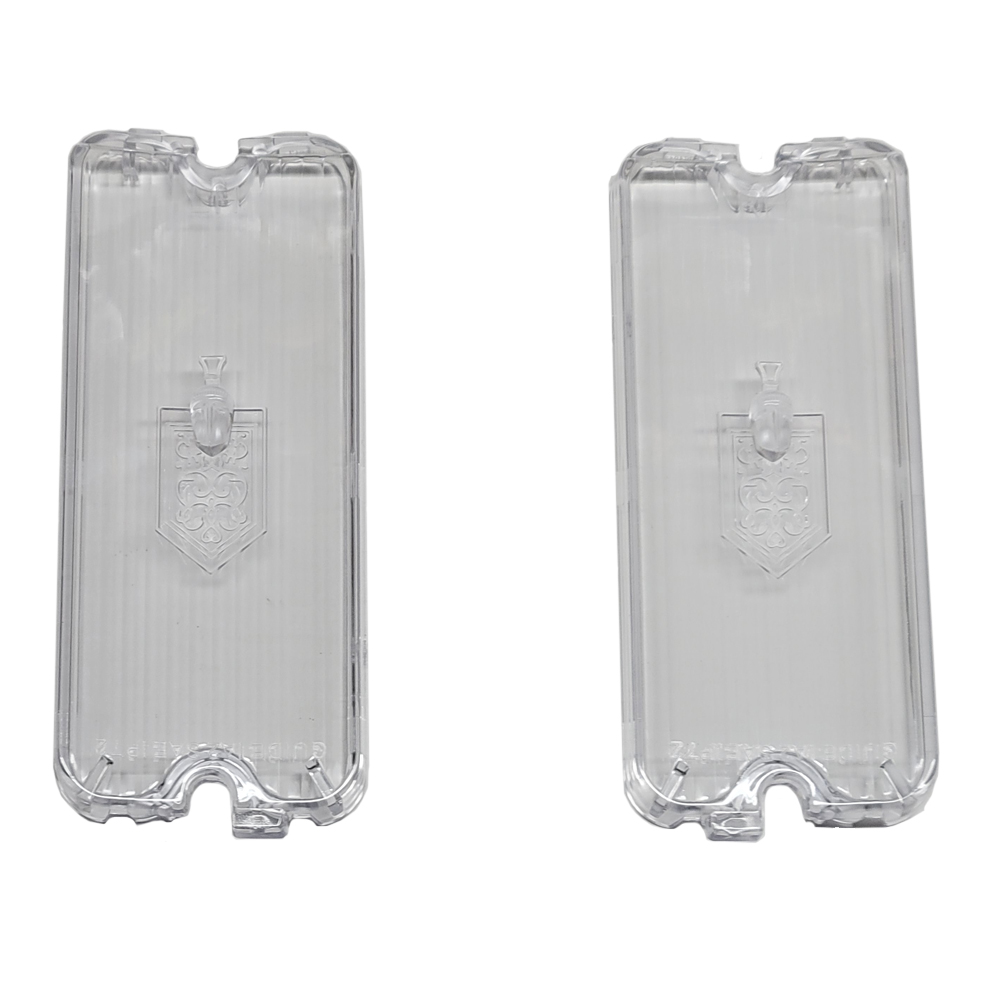 1972 Chevrolet Monte Carlo PARK LAMP LENS - MOUNT IN GRILLE (CLEAR) GM 5964317 - PAIR | 5964317