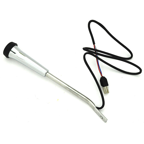 1972 Oldsmobile Full Size TURN SIGNAL LEVER WITH CRUISE CONTROL CHROME AND BLACK KNOB GM # 412341 | 412341