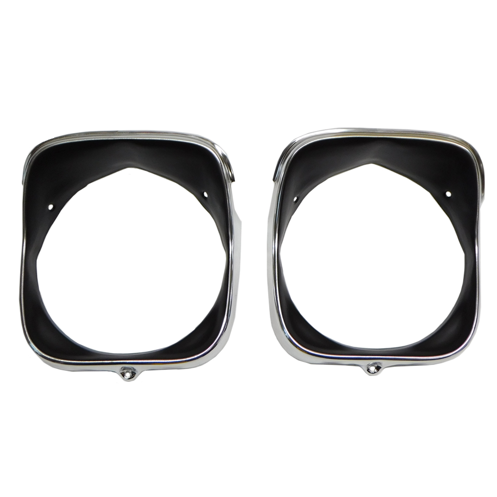 1969 Chevrolet El Camino HEADLAMP BEZEL (INNER & OUTER) - RH | GH9624V