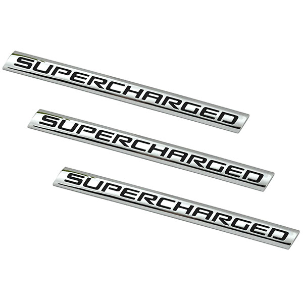 1987 Chevrolet El Camino SUPERCHARGED EMBLEM GM # 22729684 - SET OF 3 | EM9684Z