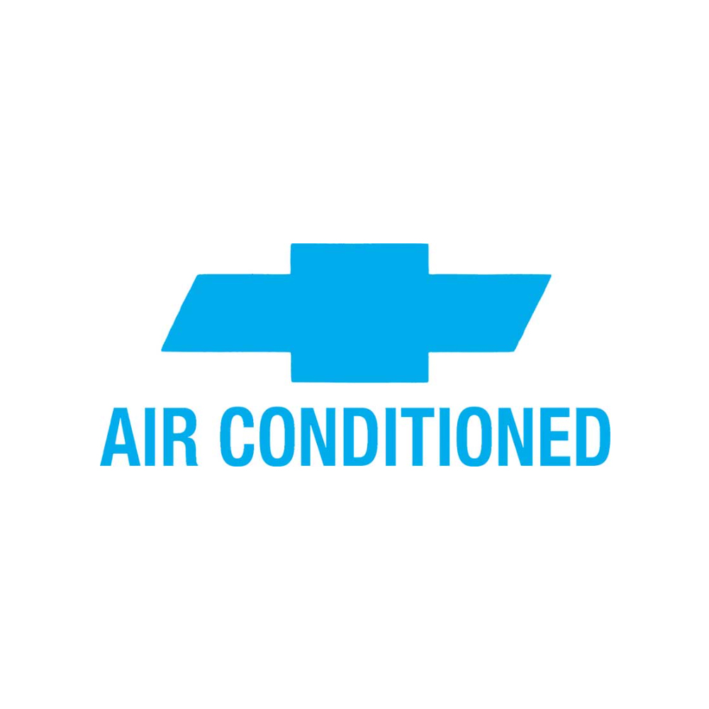 1967 Chevrolet Chevelle/Malibu WINDOW AIR CONDITIONED DECAL (DC0235) | DC2405C