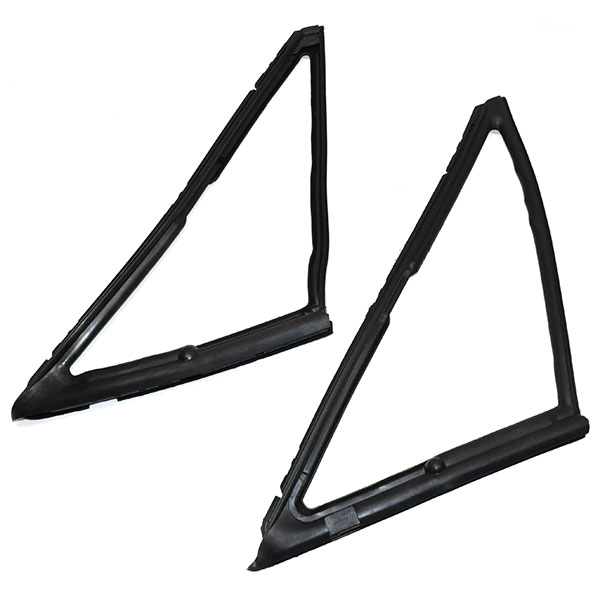 1968 Mopar Dodge/Chrysler/Plymouth VENT WINDOW WEATHERSTRIP SEALS â€“ PAIR REPLACES OEM # 2811306 / 2811307 | WS2308J