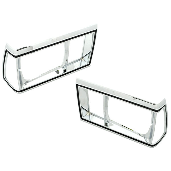 1980 Chevrolet El Camino NEW HEADLAMP BEZEL NEW GM # 14008335 - 14008336 â€“ PAIR | 140083356