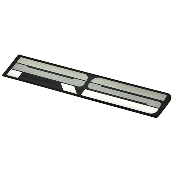 1982 Chevrolet Camaro RS ROCKER PANEL EMBLEM SHADE TRI COLOR GRAY/BLACK/SILVER | EM5656R