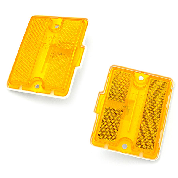 1974 Chevrolet El Camino SIDE MARKER LENS FOR FENDER (AMBER) - PR | XL4665V