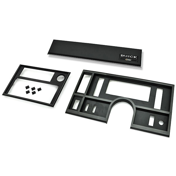 1986 Buick Skylark/GS/Regal/GN REGAL/GRAND NATIONAL DASH BEZEL 3 PIECE KIT GM # 25504346, 25515747, 25517622 | IN1004S