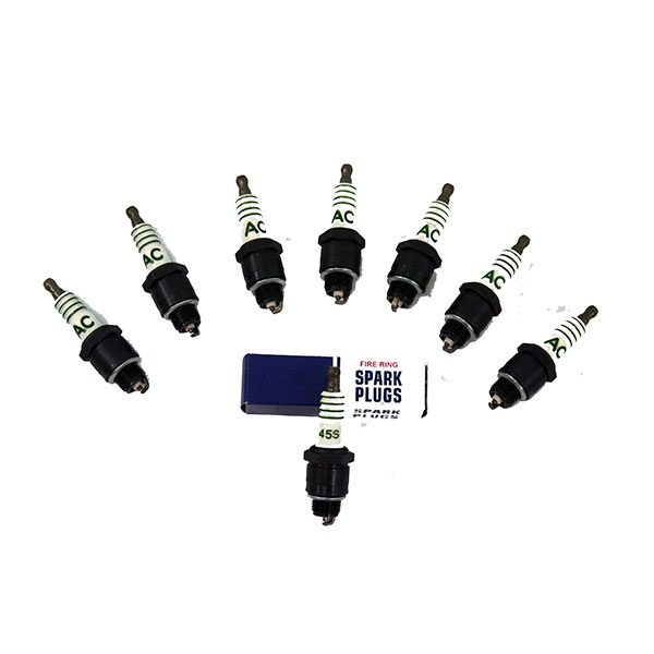2005 Chevrolet Monte Carlo AC DELCO REPRODUCTION GM SMALL BLOCK SPARK PLUG (GREEN RING) #45S â€“ SET OF 8 | EN2149Z