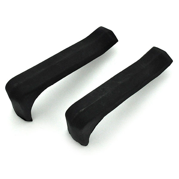 1966 Mopar Dodge/Chrysler/Plymouth REAR BUMPER GUARDS RUBBER, FITS FRONT AND REAR, MADE WITH STUDS â€“ PAIR | BP1019J