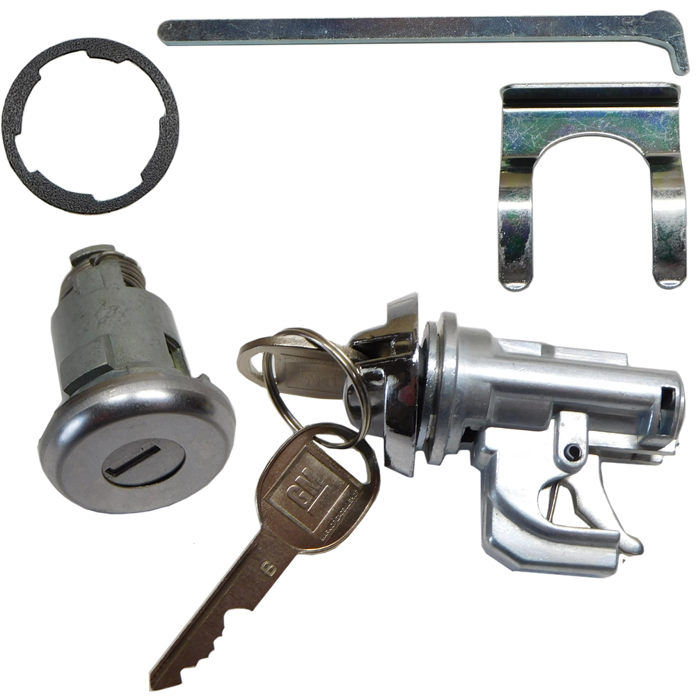 1971 Chevrolet Nova/Chevy II GLOVEBOX & TRUNK LOCK SETS - B KEY 150C71 | KL1571Z