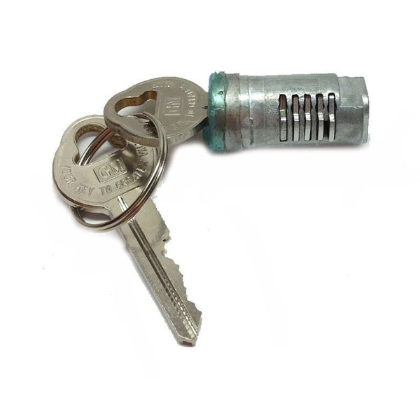 1964 Buick Skylark/GS/Regal/GN GLOVEBOX LOCK - CODED CYLINDER ONLY, NO HOUSING (ORIGINAL KEYS) 182A | KL2657Z