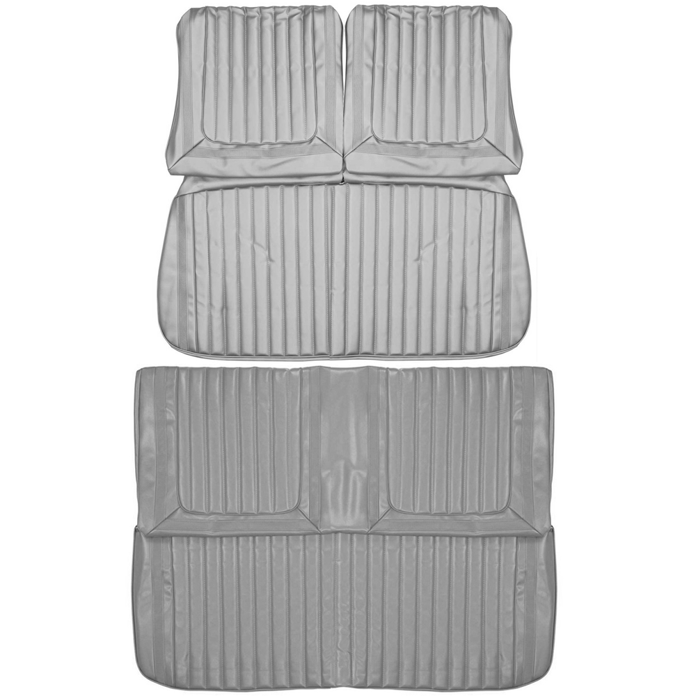 1969 Buick Skylark/GS/Regal/GN PUI SEAT COVERS - FRONT BENCH & REAR BENCH COMPLETE SET (COUPE) | IN5532S