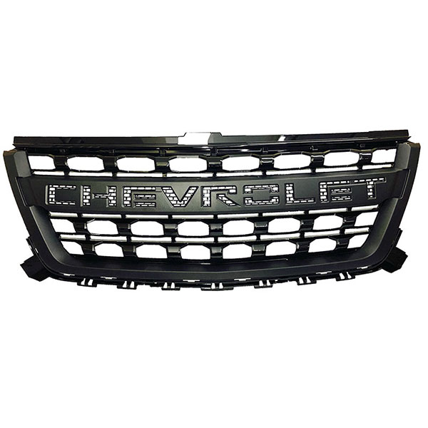 2016 GM Truck NEW SPORT GRILLE ASSEMBLY IN BLACK WITH CHEVROLET SCRIPT OEM (COLORADO) GM 84431359 | 84431359