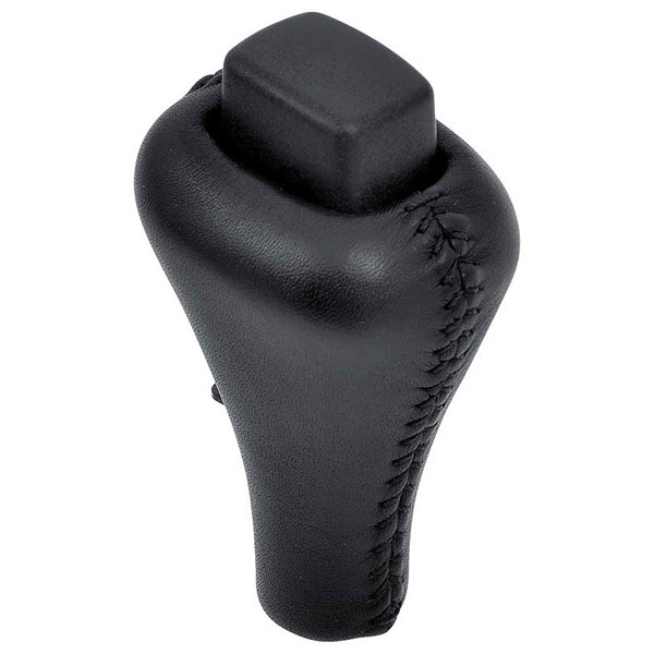 1995 Buick Skylark/GS/Regal/GN SHIFT KNOB AUTOMATIC TRANSMISSION LEATHER WRAPPED KNOB WITH BUTTON BLACK GM 12563173 | 12563173