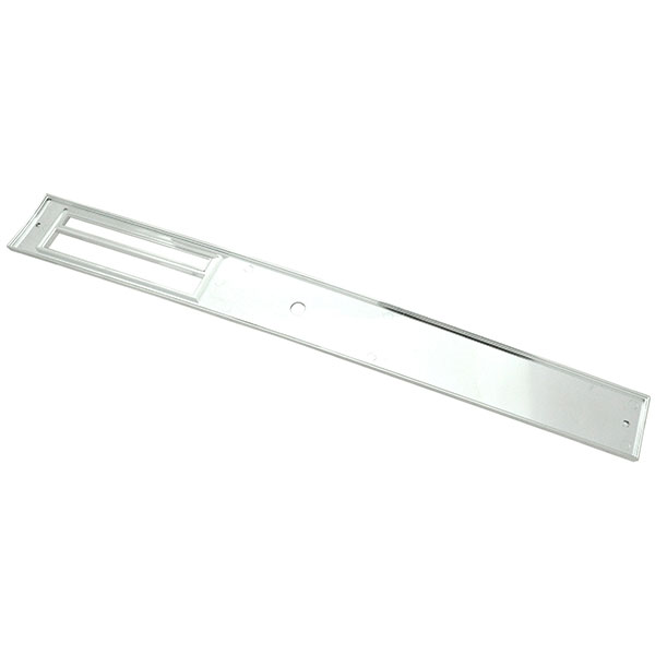 1971 Oldsmobile Cutlass/442/F85 PLASTIC CONSOLE CHROME PLATE INSERT FOR AUTOMATIC TRANS | CP1548T