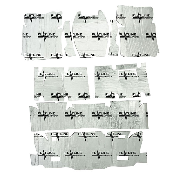 Zirgo 317140 Heat /& Sound Deadener for Chevy S10 ~ Master Stg3 Kit