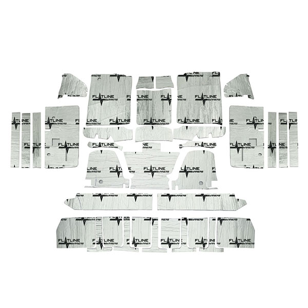 1977 GM Truck LOW TUNNEL TRUCK COMPLETE INTERIOR INSULATION AND SOUND DAMPENING KIT | IN4002K
