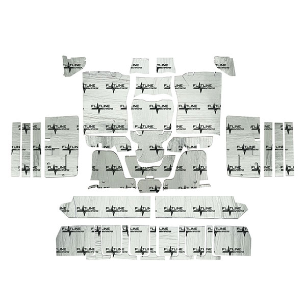 1987 GM Truck LOW TUNNEL TRUCK COMPLETE INTERIOR INSULATION AND SOUND DAMPENING KIT | IN4003K