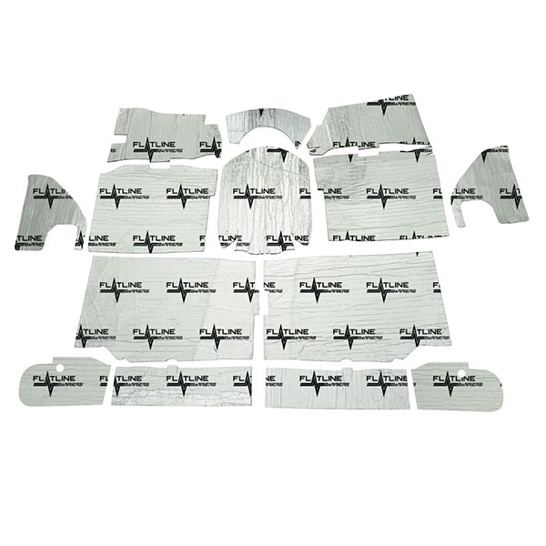 1967 GM Truck HIGH TUNNEL TRUCK FLOOR INSULATION AND SOUND DAMPENING KIT | IN4004K