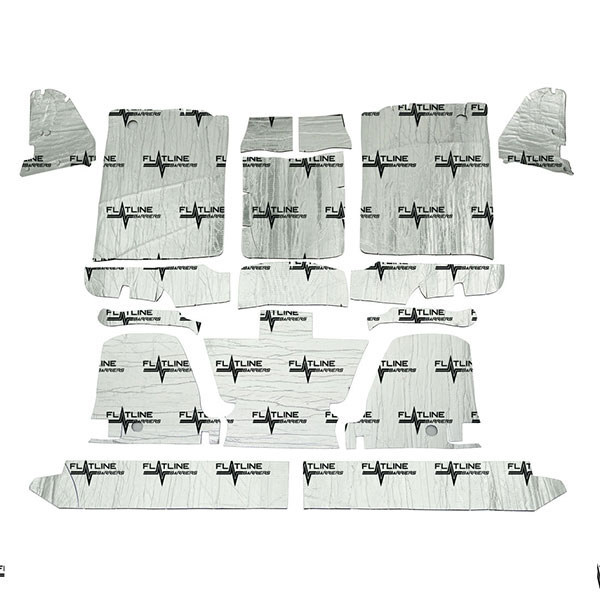 1976 GM Truck LOW TUNNEL TRUCK FLOOR INSULATION AND SOUND DAMPENING KIT | IN4009K