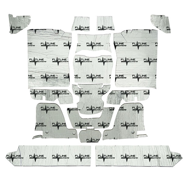 1982 GM Truck LOW TUNNEL TRUCK FLOOR INSULATION AND SOUND DAMPENING KIT | IN4010K