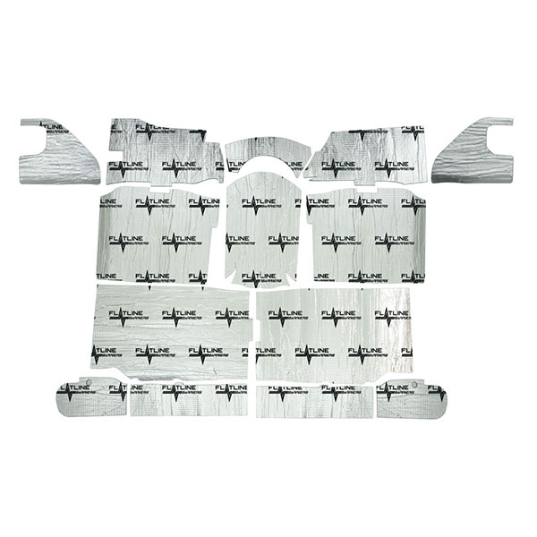 1969 GM Truck LOW TUNNEL TRUCK FLOOR INSULATION AND SOUND DAMPENING KIT | IN4011K