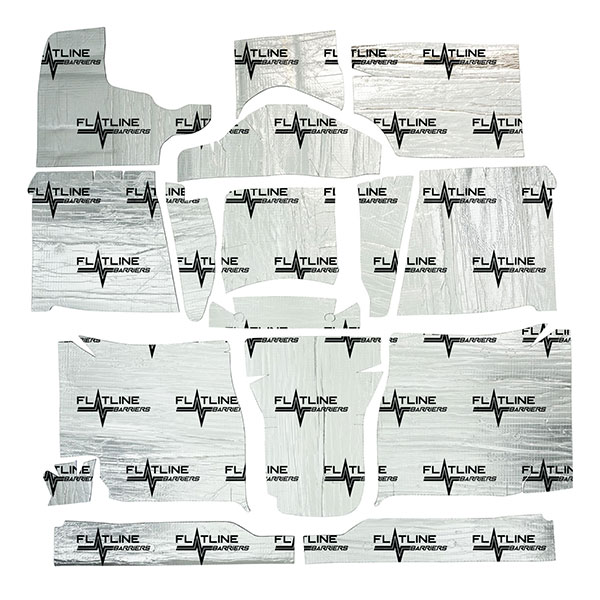 1966 GM Truck LOW TUNNEL FLOOR INSULATION AND SOUND DAMPENING KIT | IN4018K